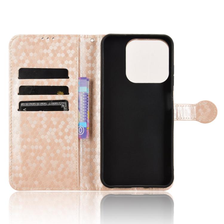 For ZTE Blade V70 Design 4G / V70 Vita Honeycomb Dot Texture Leather Phone Case