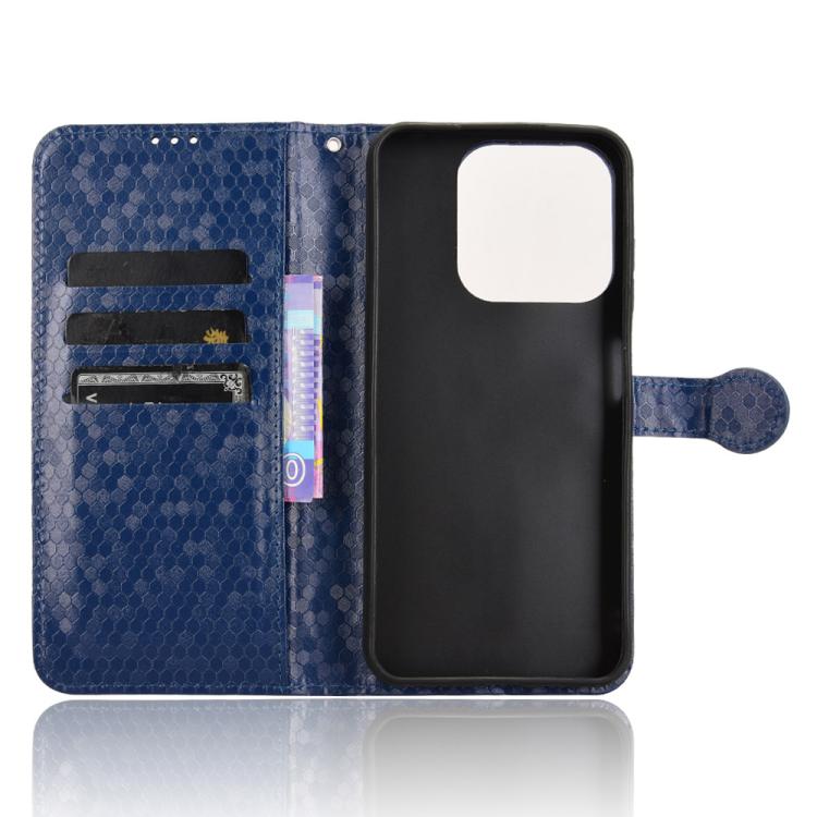 For ZTE Blade V70 Design 4G / V70 Vita Honeycomb Dot Texture Leather Phone Case