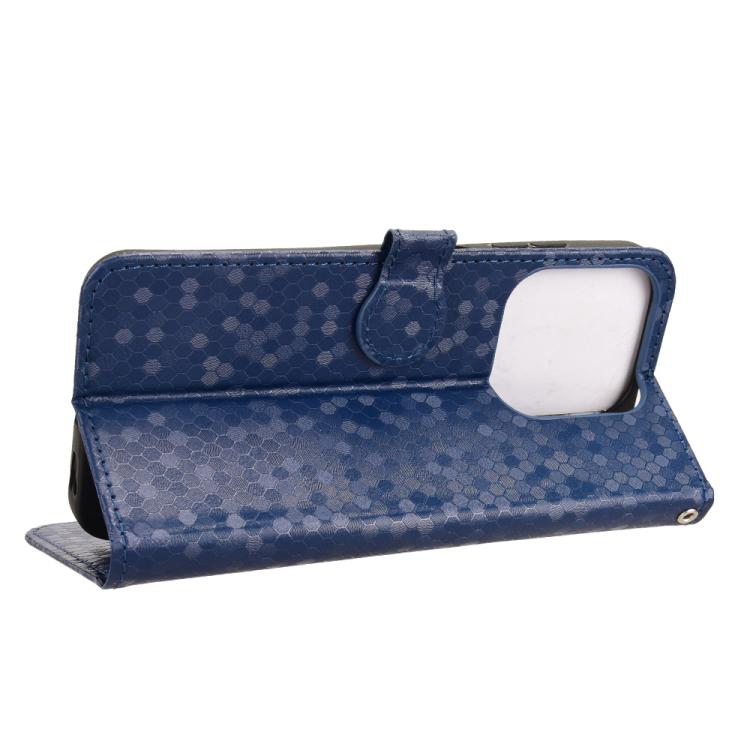 For ZTE Blade V70 Design 4G / V70 Vita Honeycomb Dot Texture Leather Phone Case