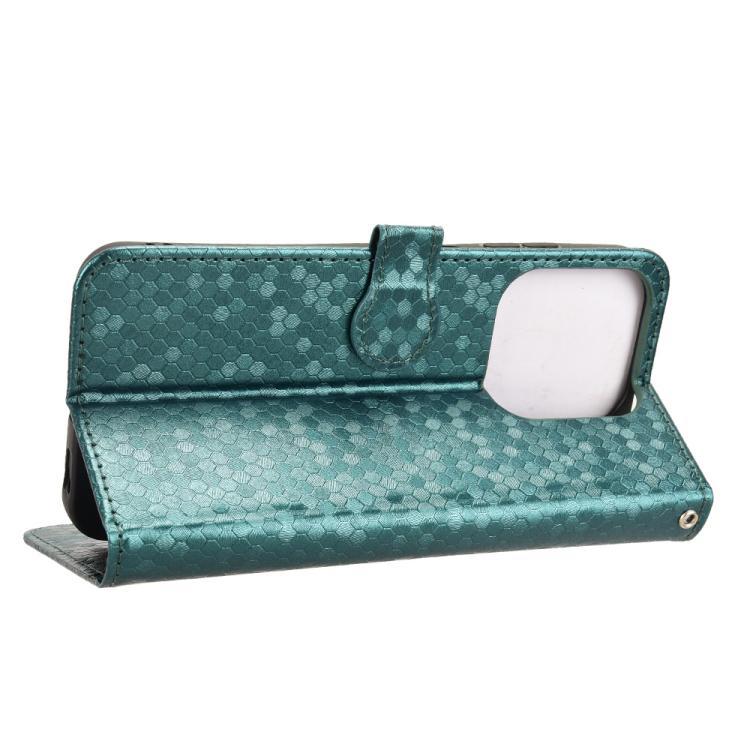 For ZTE Blade V70 Design 4G / V70 Vita Honeycomb Dot Texture Leather Phone Case