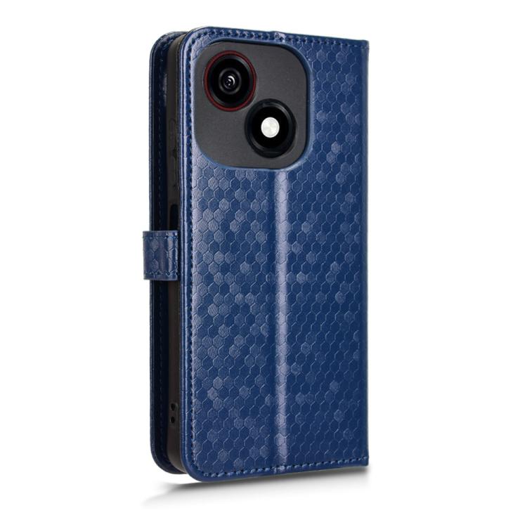 For ZTE Blade A35e / Z2466 Honeycomb Dot Texture Leather Phone Case
