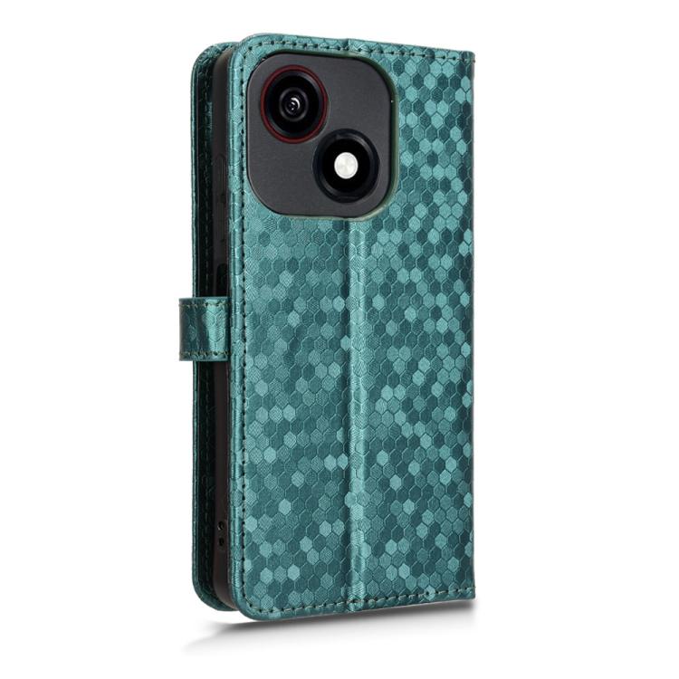 For ZTE Blade A35e / Z2466 Honeycomb Dot Texture Leather Phone Case