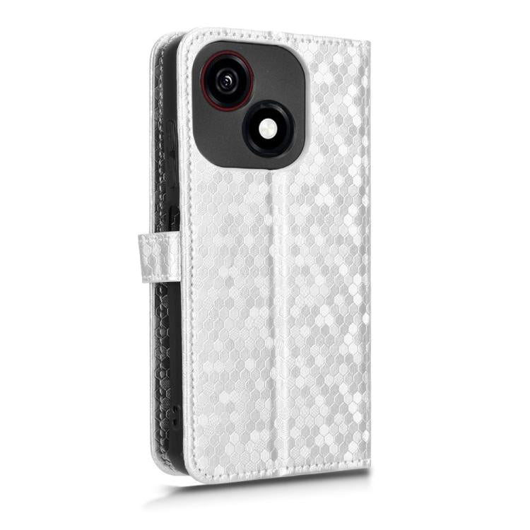 For ZTE Blade A35e / Z2466 Honeycomb Dot Texture Leather Phone Case