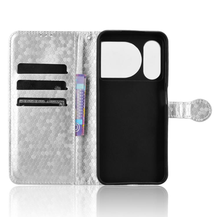 For ZTE nubia Music 2 Honeycomb Dot Texture Leather Phone Case