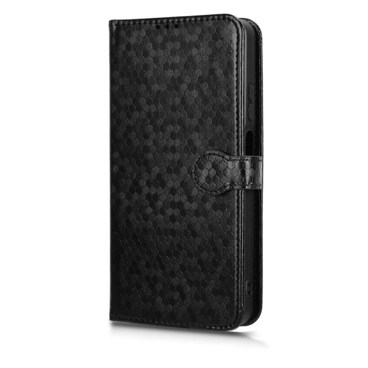 For ZTE Blade V70 Max Honeycomb Dot Texture Leather Phone Case