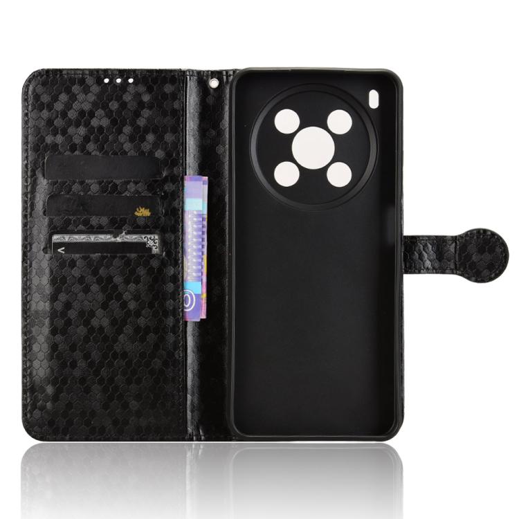 For ZTE Blade V70 Max Honeycomb Dot Texture Leather Phone Case