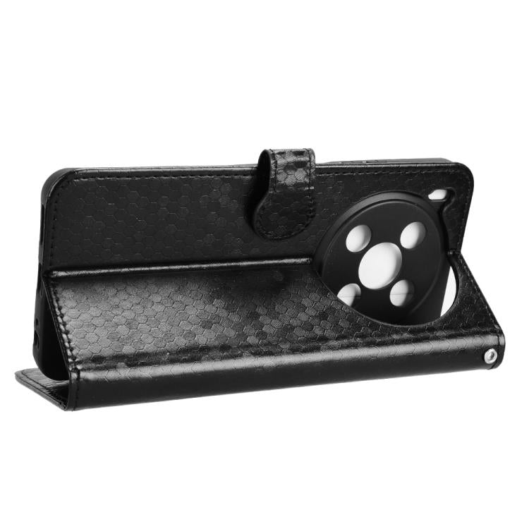 For ZTE Blade V70 Max Honeycomb Dot Texture Leather Phone Case
