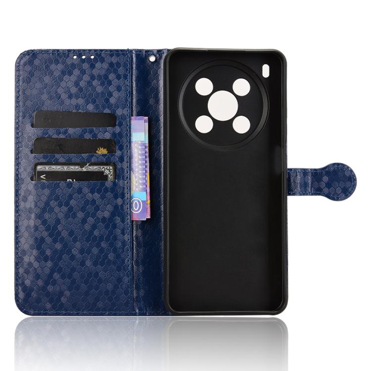 For ZTE Blade V70 Max Honeycomb Dot Texture Leather Phone Case