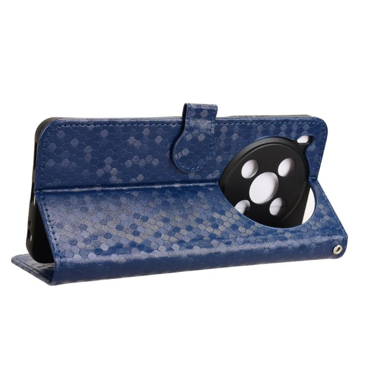 For ZTE Blade V70 Max Honeycomb Dot Texture Leather Phone Case