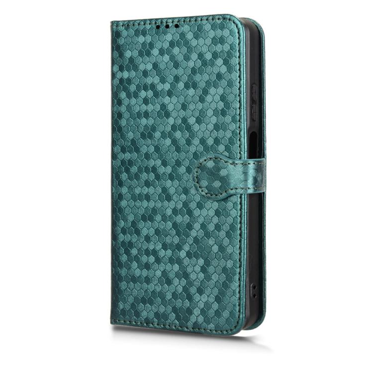 For ZTE Blade V70 Max Honeycomb Dot Texture Leather Phone Case