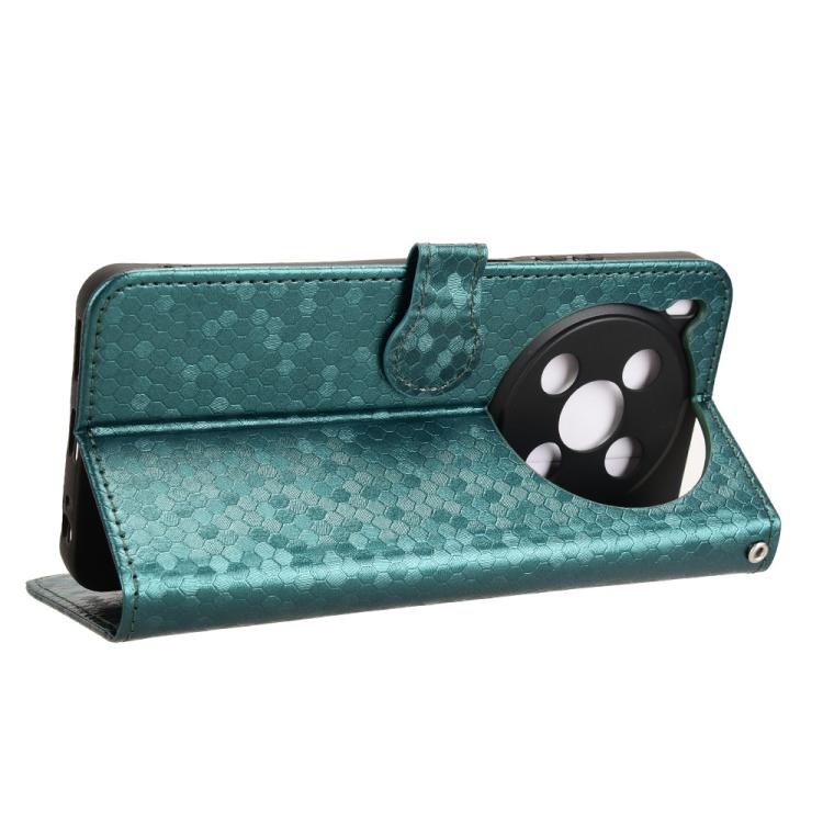 For ZTE Blade V70 Max Honeycomb Dot Texture Leather Phone Case