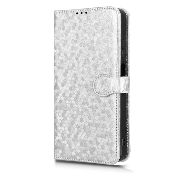 For ZTE Blade V70 Max Honeycomb Dot Texture Leather Phone Case