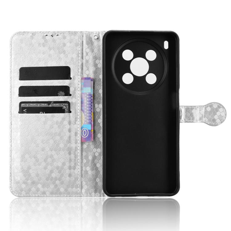 For ZTE Blade V70 Max Honeycomb Dot Texture Leather Phone Case