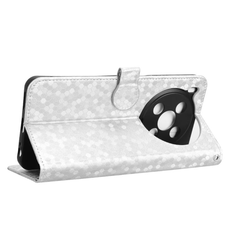 For ZTE Blade V70 Max Honeycomb Dot Texture Leather Phone Case