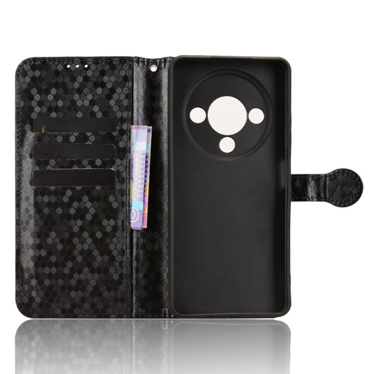For ZTE Blade A76 5G Honeycomb Dot Texture Leather Phone Case