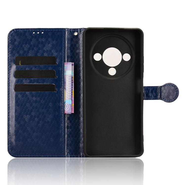 For ZTE Blade A76 5G Honeycomb Dot Texture Leather Phone Case