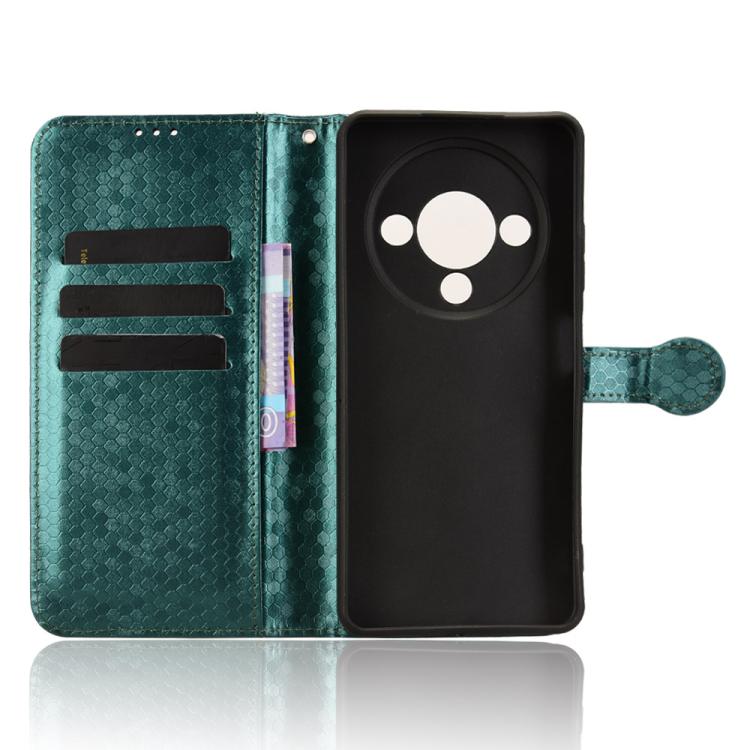 For ZTE Blade A76 5G Honeycomb Dot Texture Leather Phone Case