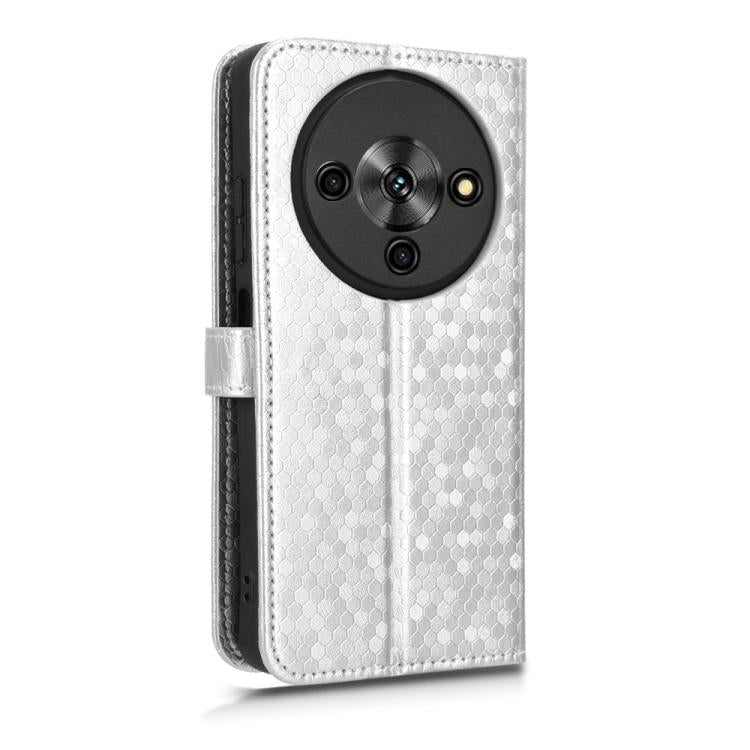 For ZTE Blade A76 5G Honeycomb Dot Texture Leather Phone Case
