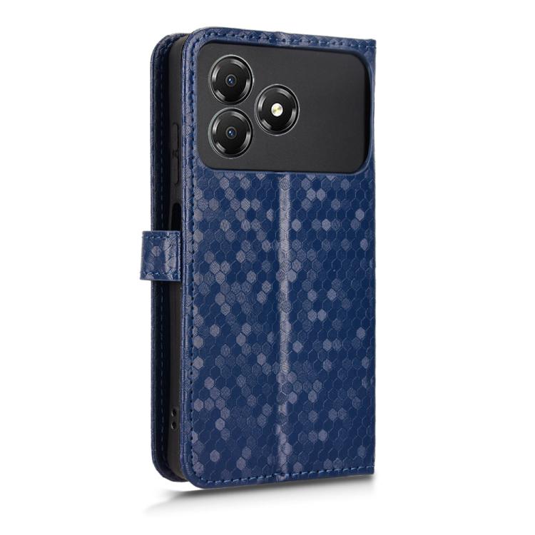 For ZTE Blade A36 4G Honeycomb Dot Texture Leather Phone Case