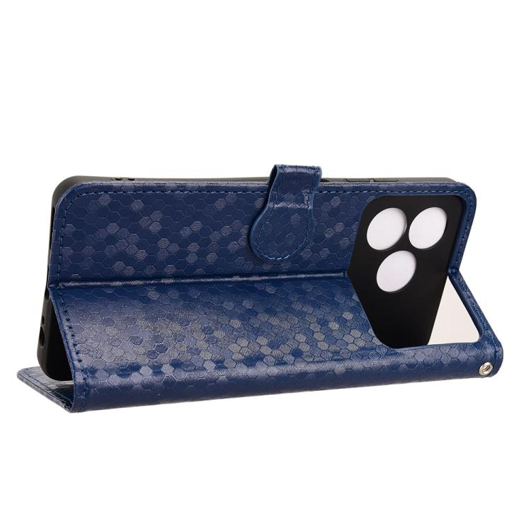 For ZTE Blade A36 4G Honeycomb Dot Texture Leather Phone Case
