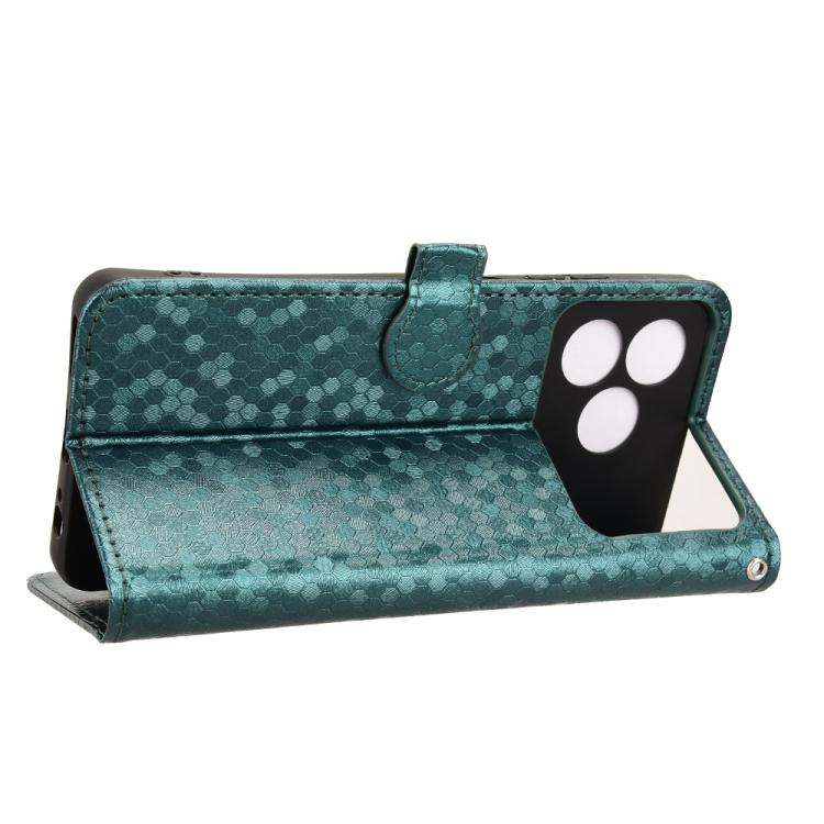 For ZTE Blade A36 4G Honeycomb Dot Texture Leather Phone Case