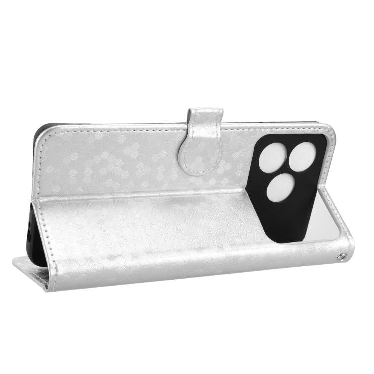 For ZTE Blade A36 4G Honeycomb Dot Texture Leather Phone Case