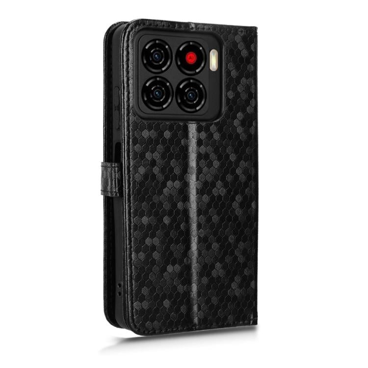 For ZTE Blade A56 4G Honeycomb Dot Texture Leather Phone Case