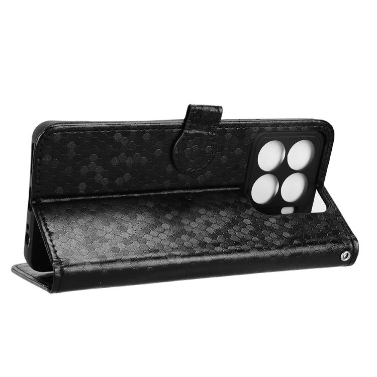 For ZTE Blade A56 4G Honeycomb Dot Texture Leather Phone Case