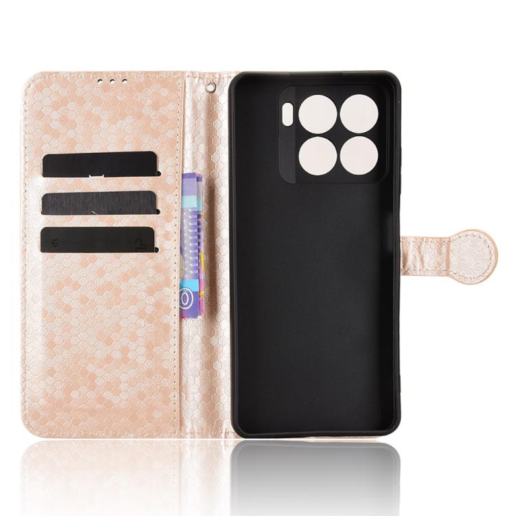 For ZTE Blade A56 4G Honeycomb Dot Texture Leather Phone Case