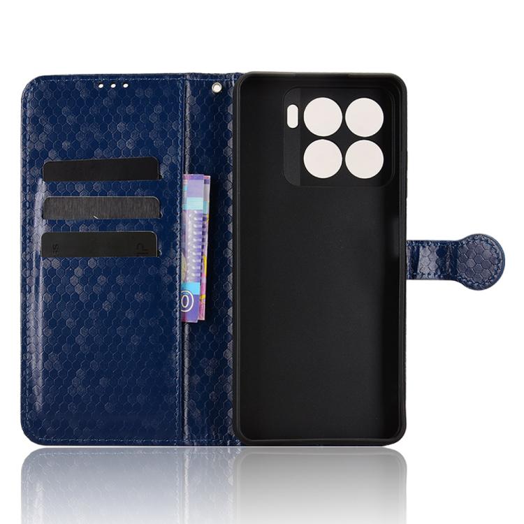 For ZTE Blade A56 4G Honeycomb Dot Texture Leather Phone Case