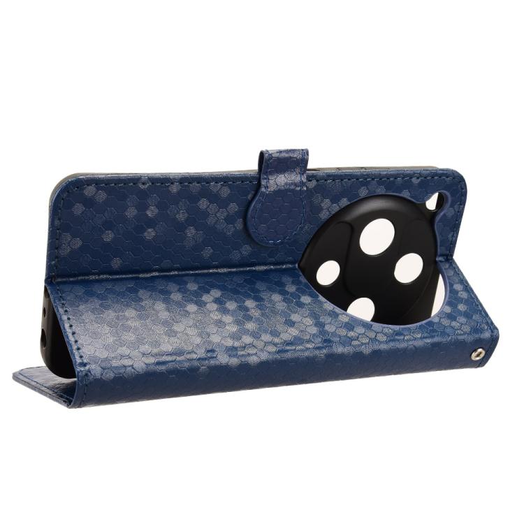 For ZTE nubia Focus 2 5G Honeycomb Dot Texture Leather Phone Case