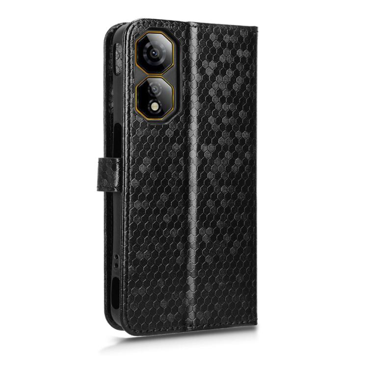 For ZTE nubia Neo 2 Honeycomb Dot Texture Leather Phone Case