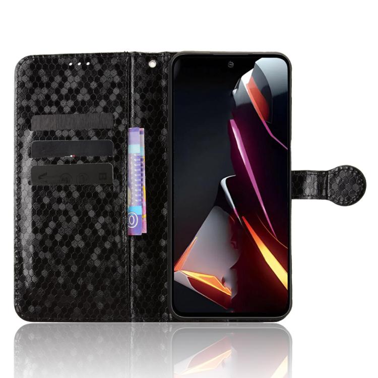 For ZTE nubia Neo 2 Honeycomb Dot Texture Leather Phone Case