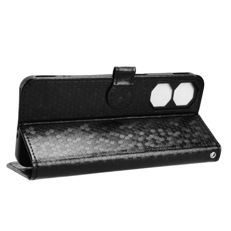 For ZTE nubia Neo 2 Honeycomb Dot Texture Leather Phone Case