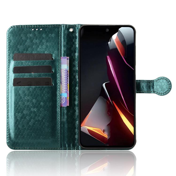 For ZTE nubia Neo 2 Honeycomb Dot Texture Leather Phone Case