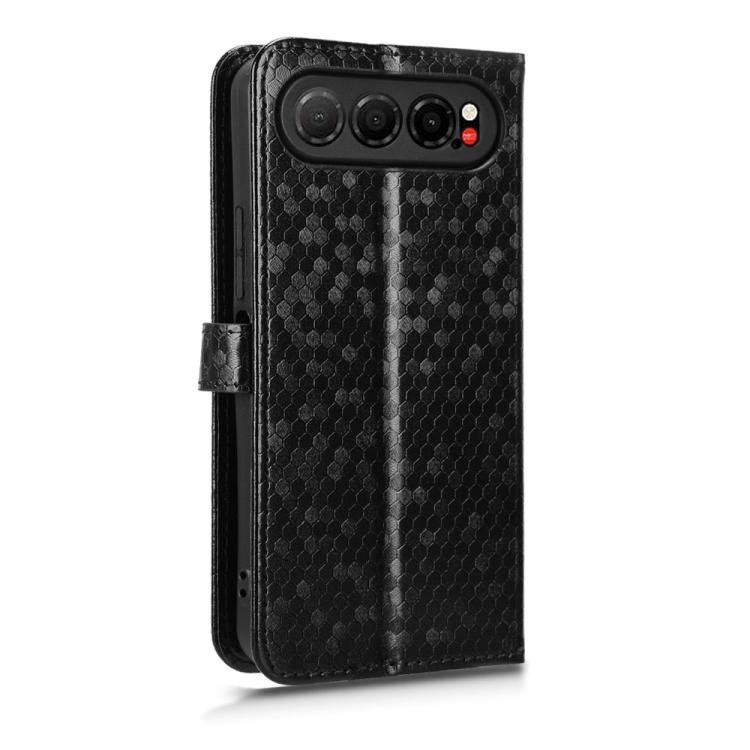 For ZTE nubia Air Honeycomb Dot Texture Leather Phone Case