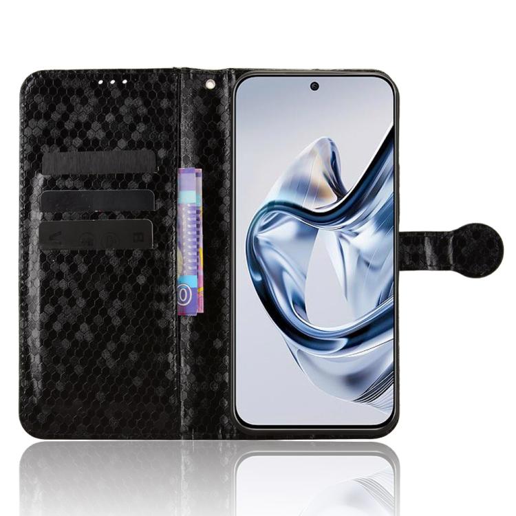 For ZTE nubia Air Honeycomb Dot Texture Leather Phone Case