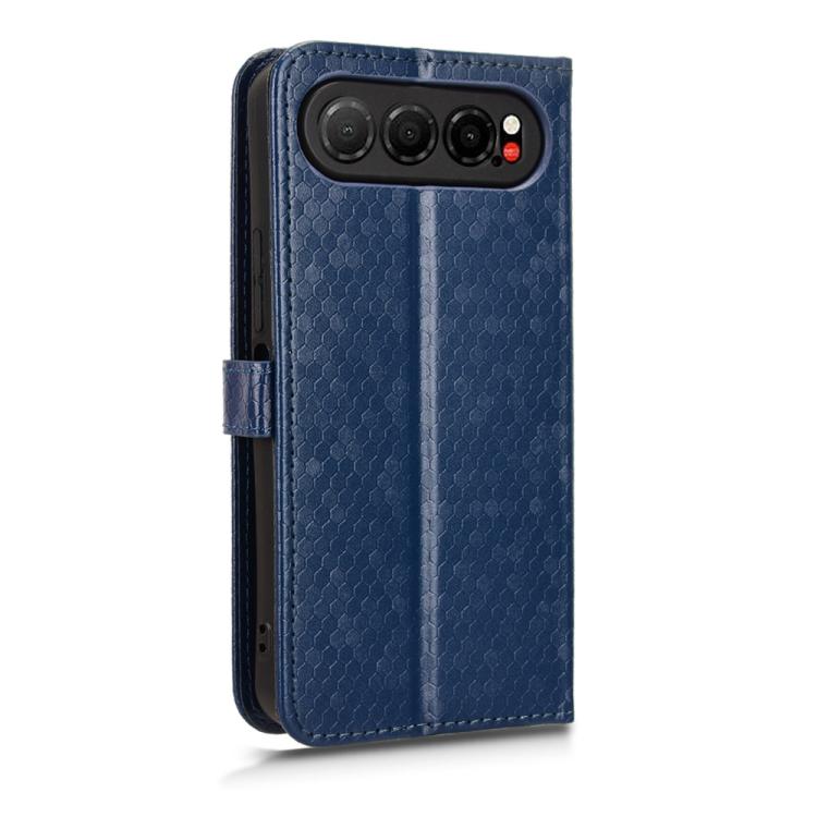 For ZTE nubia Air Honeycomb Dot Texture Leather Phone Case