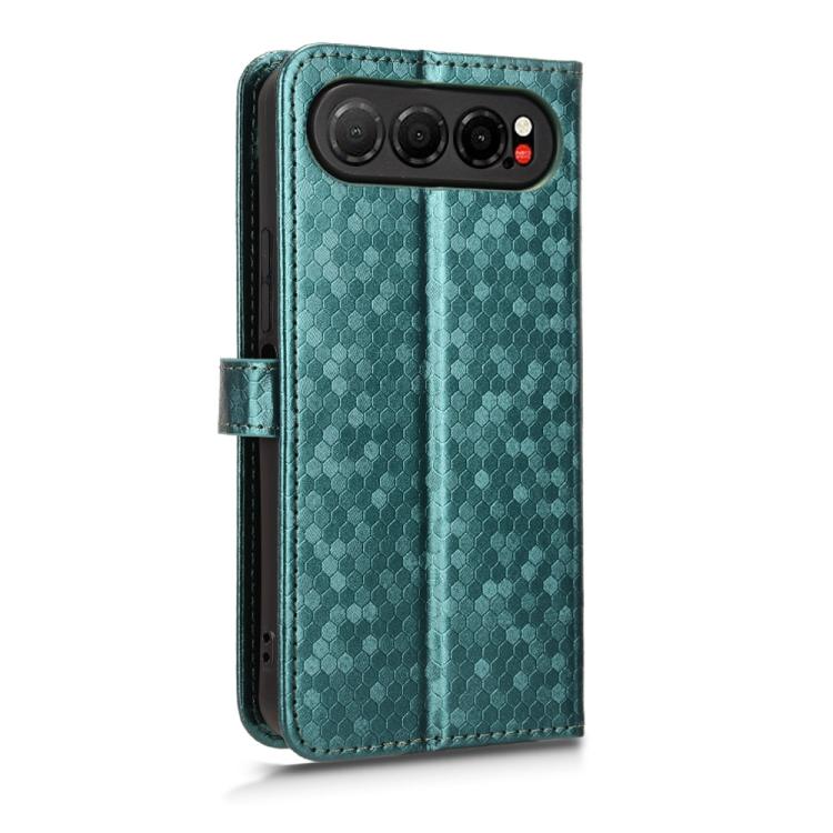 For ZTE nubia Air Honeycomb Dot Texture Leather Phone Case