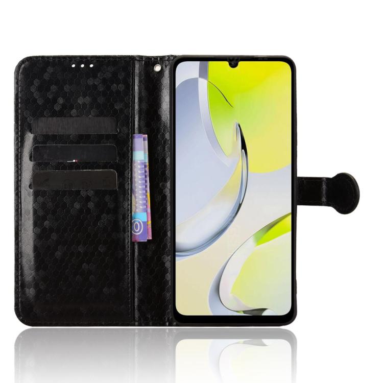 For ZTE Blade A76 4G Honeycomb Dot Texture Leather Phone Case