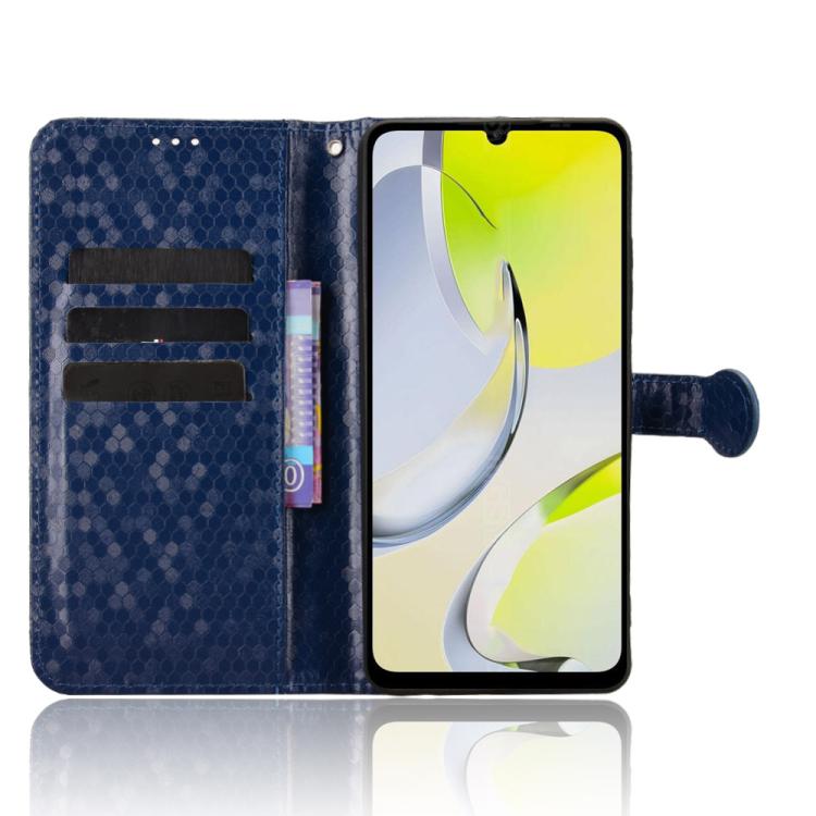 For ZTE Blade A76 4G Honeycomb Dot Texture Leather Phone Case