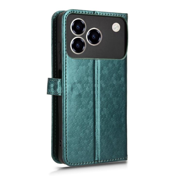 For ZTE Blade A76 4G Honeycomb Dot Texture Leather Phone Case