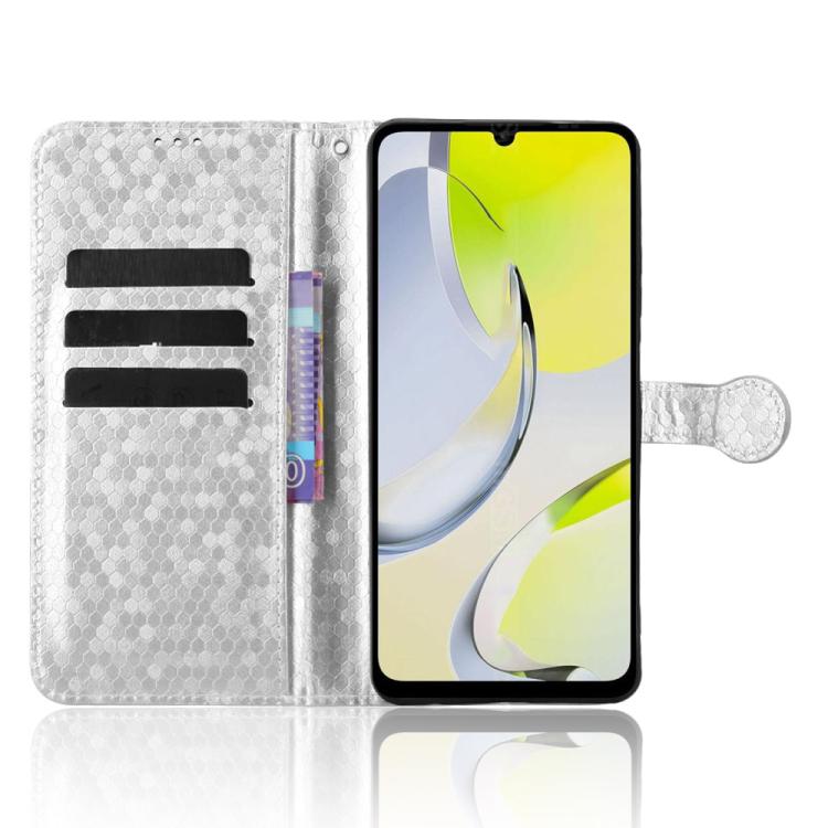 For ZTE Blade A76 4G Honeycomb Dot Texture Leather Phone Case