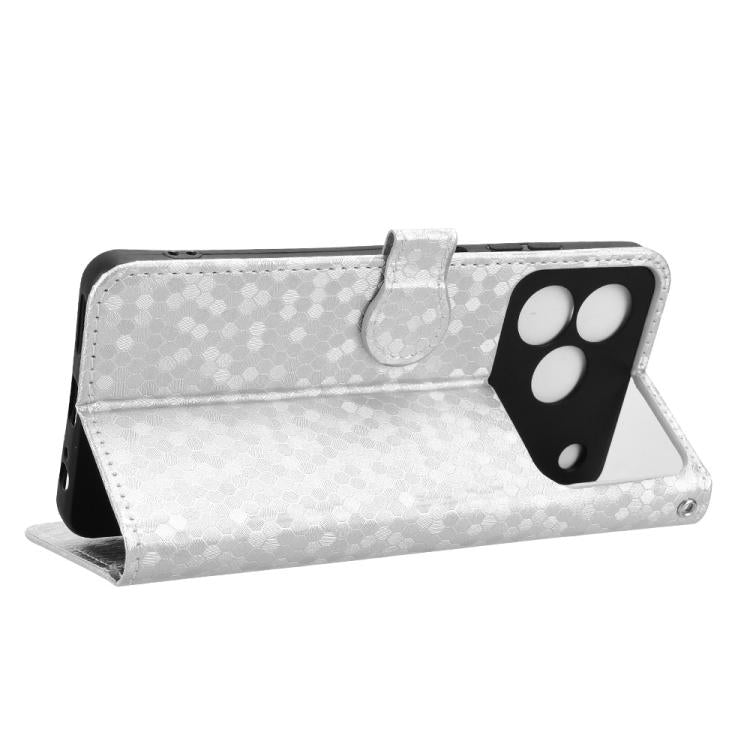 For ZTE Blade A76 4G Honeycomb Dot Texture Leather Phone Case