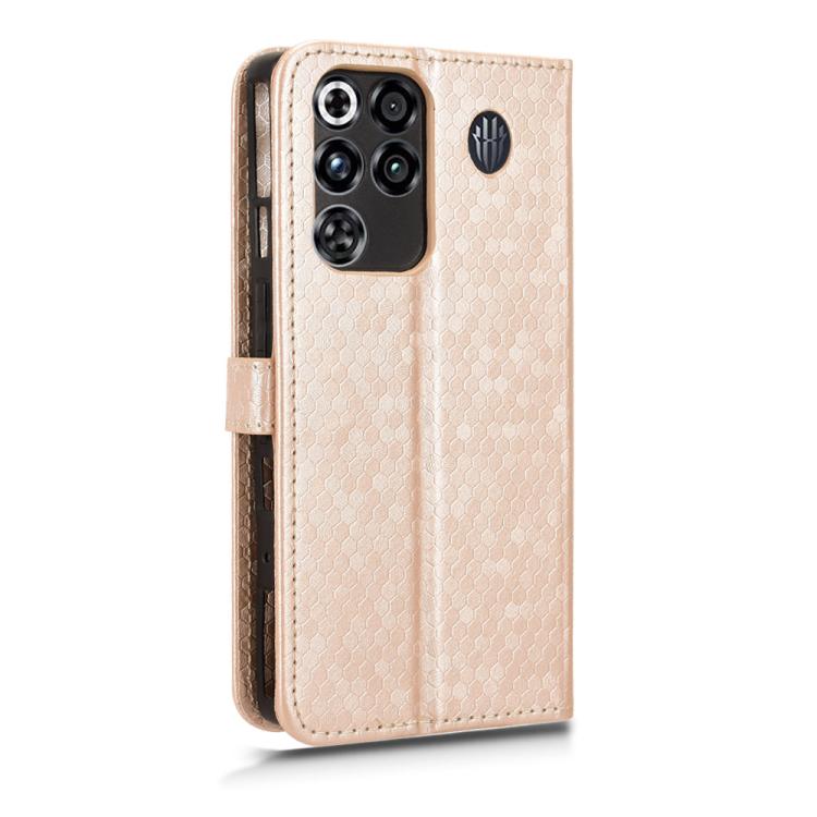 For ZTE nubia RedMagic 11 Pro / 11 Pro+ Honeycomb Dot Texture Leather Phone Case