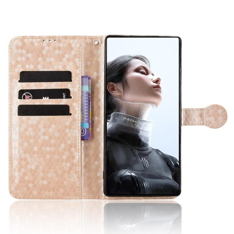 For ZTE nubia RedMagic 11 Pro / 11 Pro+ Honeycomb Dot Texture Leather Phone Case