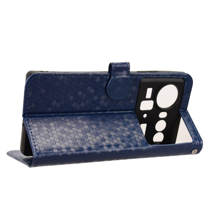 For ZTE nubia Z80 Ultra Honeycomb Dot Texture Leather Phone Case