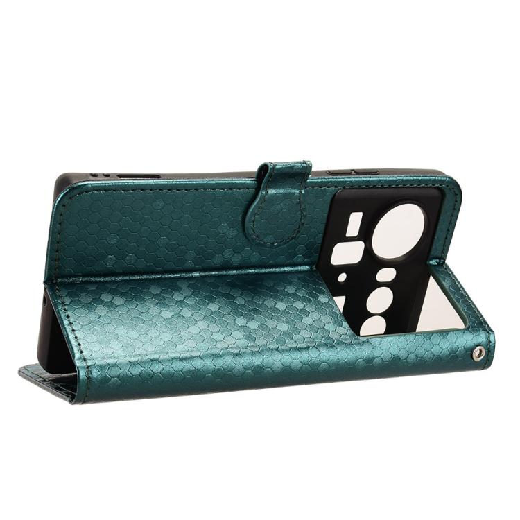 For ZTE nubia Z80 Ultra Honeycomb Dot Texture Leather Phone Case