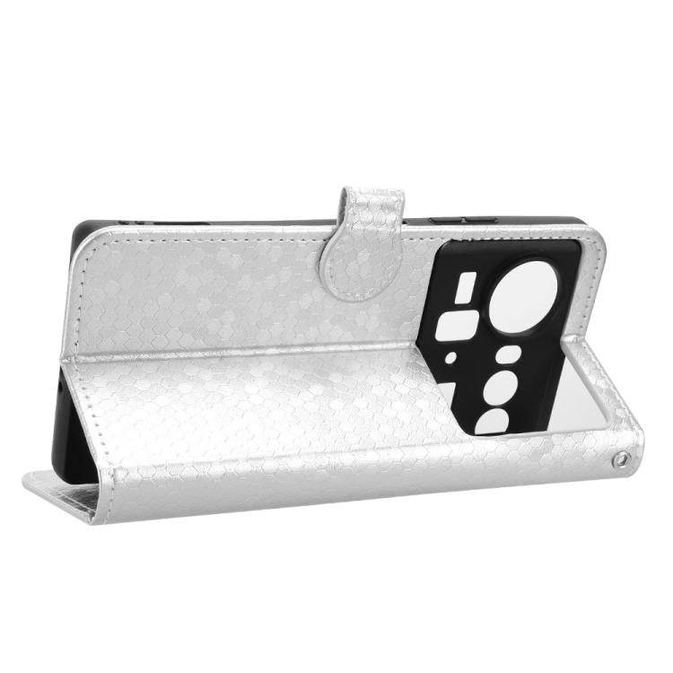 For ZTE nubia Z80 Ultra Honeycomb Dot Texture Leather Phone Case