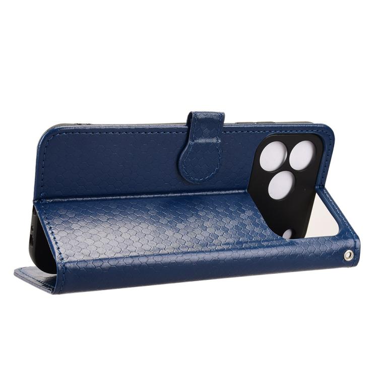 For ZTE nubia V80 Design Honeycomb Dot Texture Leather Phone Case